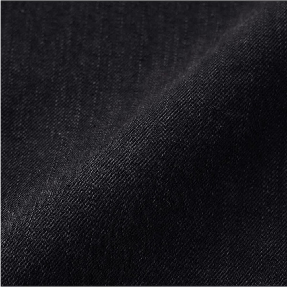BLACK DENIM OVERALL PINAFORE DRESS 🧷 - Picture 3 of 8